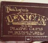 Игра карты LEXICON английский waddingtons lexicon playing cards 1950-е, фото №2