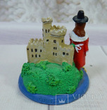 Фигурка сувенир статуэтка Великобритания замок wales Уэльс 6см, фото №3
