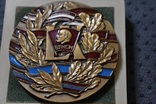 Медаль настольная 60 лет ВЛКСМ лмд Б. Старис бронза эмаль, фото №8