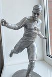 Большая Советская спортивная скульптура «Футболист», 1950-1960г., фото №10