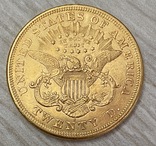 20 долларов 1874, фото №3