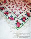Шерстяной платок "Камелия" Япония, photo number 6