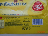 Обёртка от шоколада "Freia Melkesjokolade Walters Mandler" 200 g (Mondelez, Норвегия), фото №5