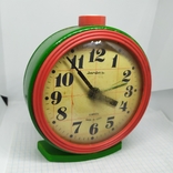 Часы с будильником Янтарь. 4 камня. На ходу, фото №2