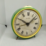 Часы с будильником Янтарь. 4 камня. На ходу, фото №2