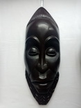 Африканские настенные маски. 43 и 46 см. ГДР. (Betrieb Leichtbau Bernsdorf), фото №4