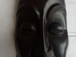 Африканские настенные маски. 43 и 46 см. ГДР. (Betrieb Leichtbau Bernsdorf), photo number 6