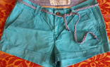 Летние женские шорты с пояском h&amp;m 36 р, фото №3