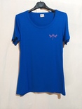 Базовая женская футболка YN. ХS синяя., фото №6
