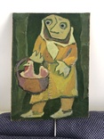 Константин Качанов (Попроцкий), картина "С корзиной", фото №3