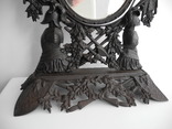 Большое чугунное зеркало . Германия 19 век ( Клеймо ), фото №7