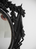 Большое чугунное зеркало . Германия 19 век ( Клеймо ), фото №9