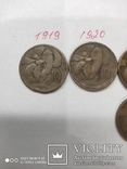 10 чентезимо 1919 інші 17 монет в бонус. Надзвичайно Рідкісна монета, фото №4