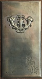 Кожаный блокнот с серебряной накладкой, фото №5