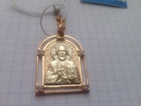 Иконка "Святой Николай " золото 585., фото №7