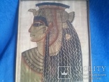 Папирус из Египта в металлической рамке 30Х40 см, фото №13