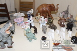 Колекція слонів, з різних матеріалів і з різних країн., фото №8