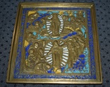 Икона плакетка Воскресение Христово 4 цвета эмали, фото №4