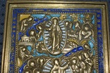 Икона плакетка Воскресение Христово 4 цвета эмали, фото №5