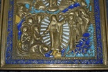 Икона плакетка Воскресение Христово 4 цвета эмали, фото №6