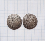 Кельтское подражание тетрадрахме Филиппа II Македонского серебро., фото №8