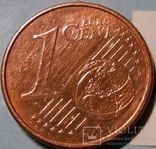 1 евро цент. Испания 2008, фото №2