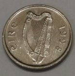 Ірландія 5 пенсів, 1998, фото №3