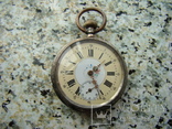 Часы карманные XIX век Швейцария серебро, фото №2