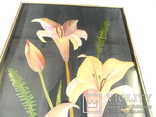 Картина Лилии панно соломкой, фото №3