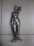 Фигура девушка ню обнаженная шпиатр ленинград скульптура, фото №9