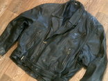 Кожаный мото - куртка ,штаны, фото №3
