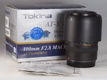 Tokina AT-X PRO D Macro f2.8/100mm., фото №2