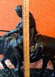 Крестьянка с граблями на лошади, фото №5