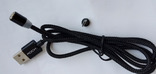 Магнитный кабель шнур зарядки магнитная зарядка Micro USB ( длинна 100 см ), фото №2