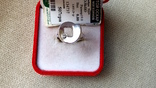 Кольцо серебро 925 вставки цирконы., фото №6