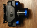 Аккумуляторный налобный фонарь BL-607-T6  Питание:аккумулятор 18650,Зарядка:USB, фото №3