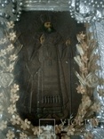 Икона в окладе св.Феодосий., фото №3