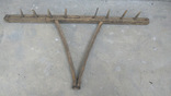 Старі деревяні граблі, фото №3