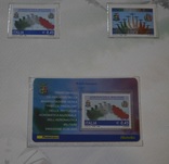 Коллекционный набор в буклете марок воздушные силы Италия 2005 год, фото №5