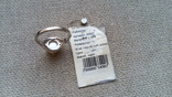 Кольцо серебро 925 вставки цирконы и жемчуг., фото №3