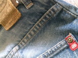 Ecko denim foundry - стильные джинс шорты с ремнем, фото №7