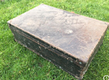 Дерев‘яний вінтажний чемодан, фото №3