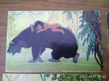 Маугли открытки из мультфильма 4шт 1969г, фото №5