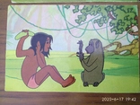 Маугли открытки из мультфильма 4шт 1969г, фото №6