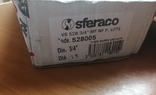 Sferaco M/F 20x27 (3/4 ") made in italy 10 років гарантії. 7шт, photo number 7
