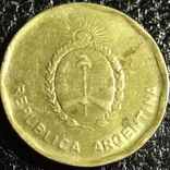 10 сентаво Аргентина 1988, фото №3