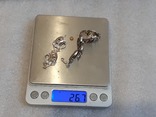 Браслет серебро с золотом 26,7 гр., фото №3