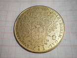 Копия золотой монеты 4 дуката, фото №2