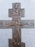 Крест в бронзе. 19 век., фото №4