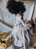 Кукла авторская Глаша текстильная шарнирная, фото №7